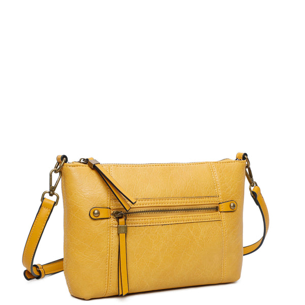 Mustard cross body bag new arrivals