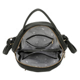 Sirena Sustainable Vegan Leather Simply and Modern Backpack - Black