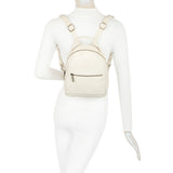 Sirena Sustainable Vegan Leather Simply and Modern Backpack - Cream