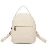 Sirena Sustainable Vegan Leather Simply and Modern Backpack - Cream