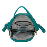 Sirena Sustainable Vegan Leather Simply and Modern Backpack - Teal