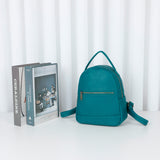 Sirena Sustainable Vegan Leather Simply and Modern Backpack - Teal