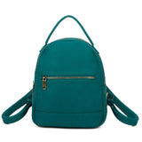 Sirena Sustainable Vegan Leather Simply and Modern Backpack - Teal