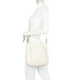 Zara Vegan Leather Multi Interchangeable Strap Crossbody - Cream