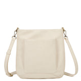 Zara Vegan Leather Multi Interchangeable Strap Crossbody - Cream