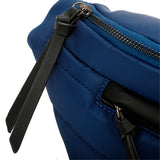 Lilian Sustainable Nylon Puffer Fashionable Belt and Bum Bag - Blue