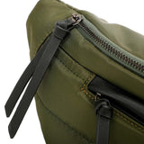 Lilian Sustainable Nylon Puffer Fashionable Belt and Bum Bag - Green