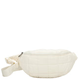 Riley's Puffer Bum Fanny Belt Bag - White