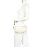 Riley's Puffer Bum Fanny Belt Bag - White