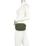 Adelaide's Water Repellent Nylon Belt Fanny Bag - Army Green