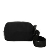 Adelaide's Water Repellent Nylon Belt Fanny Bag - Black