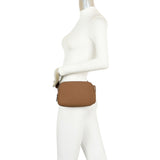 Adelaide's Water Repellent Nylon Belt Fanny Bag - Caramel