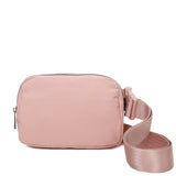 Adelaide's Water Repellent Nylon Belt Fanny Bag - Pink