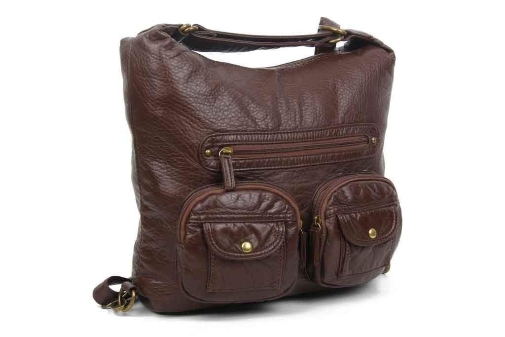 Ampere Creations Convertible Backpack Crossbody Purse