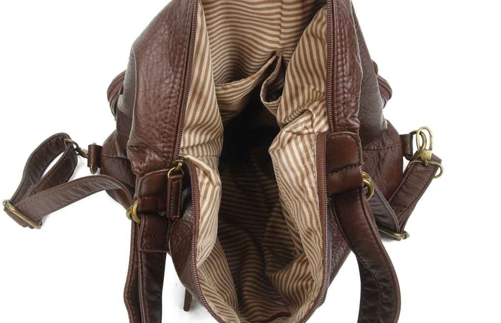 The Aria Crossbody - Chocolate Brown – Ampere Creations