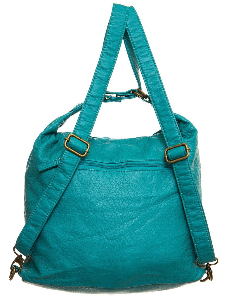 Convertible Crossbody Backpack - Baby Blue
