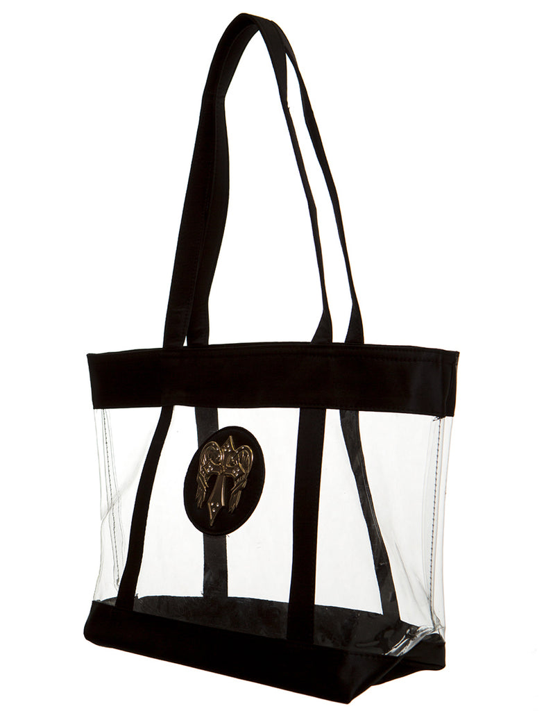 No Angel Clear Vinyl Tote, ACCESSORIES