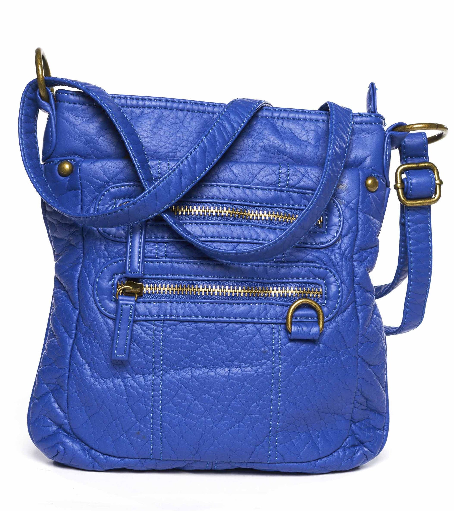 Fashion blue crossbody