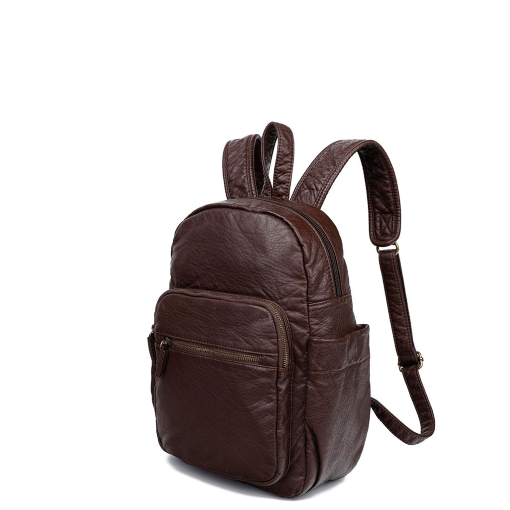Womens Leather Convertible 7 Pocket Medium Size Tear Drop Sling Backpack  Purse Shoulder Bag - Walmart.com