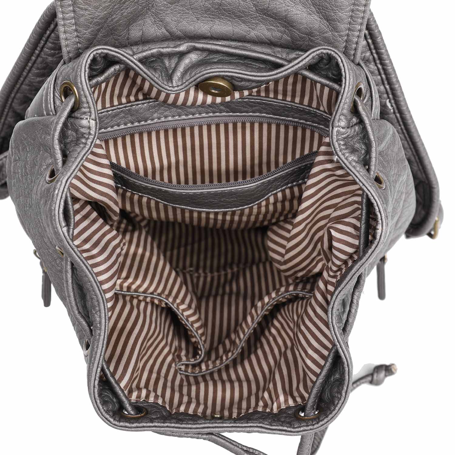 The Marion Backpack - Brown – Ampere Creations