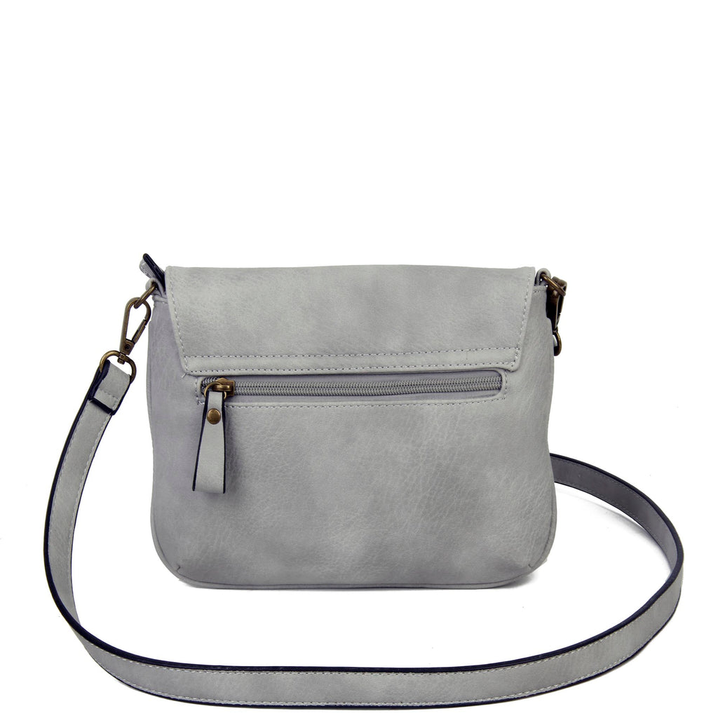 The Audry Crossbody - Light Grey – Ampere Creations