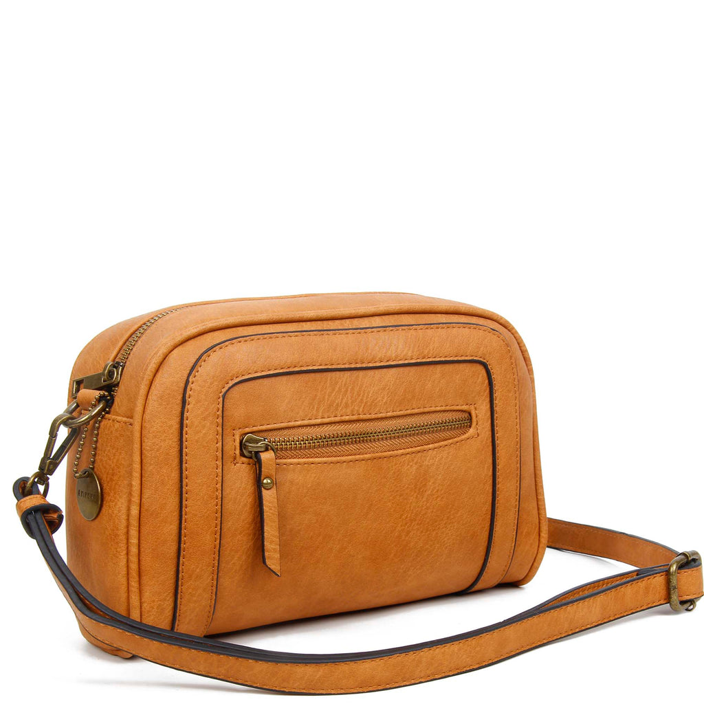The Aime Crossbody - Light Brown – Ampere Creations