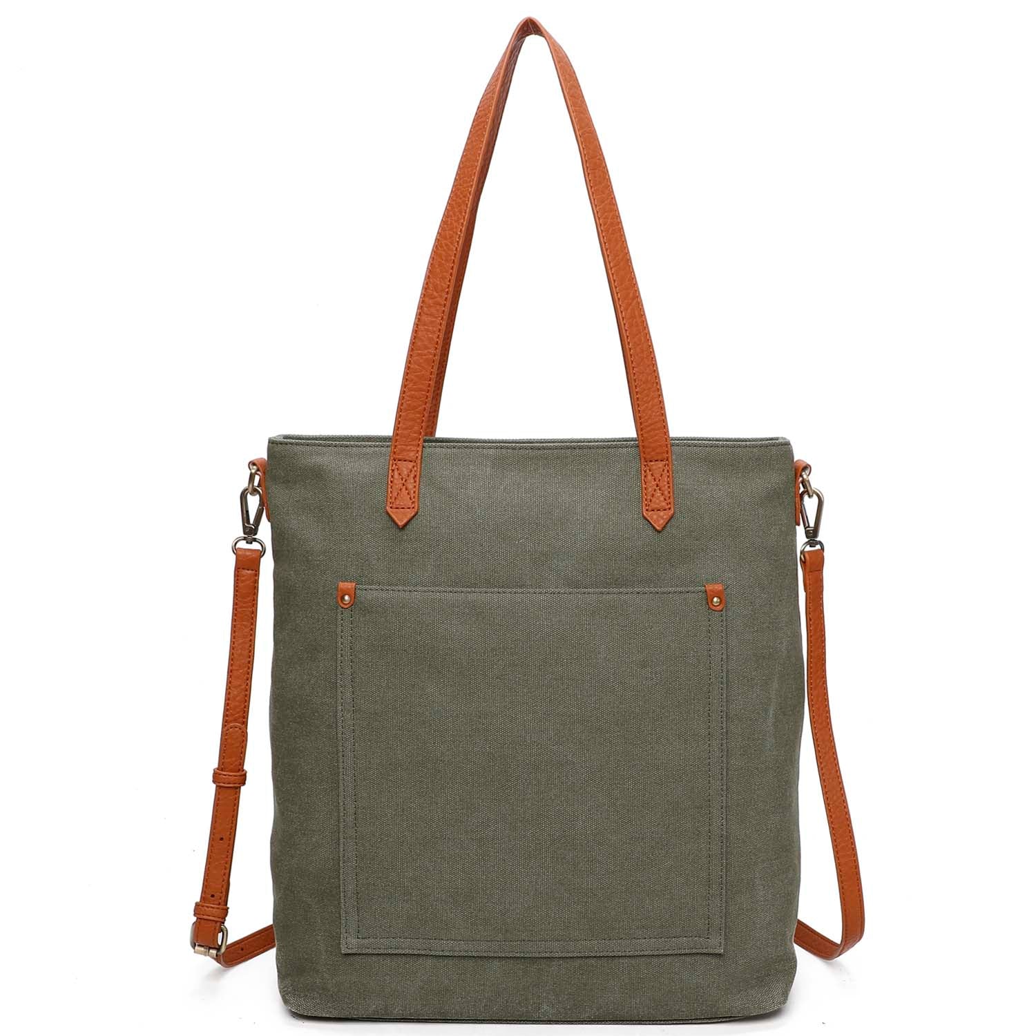 Five Star Guitars Canvas Tote Bag - Army Green