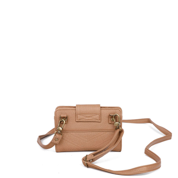 The Sophia Wallet Crossbody - Sand – Ampere Creations